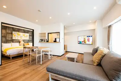 Image de Deluxe Apartment 3 Double Beds 1 Single Bed Room for 7 people / Fukuoka Fukuoka