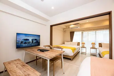 Image de Studio Apartment with 3 Double Beds for 6 People / Fukuoka Fukuoka