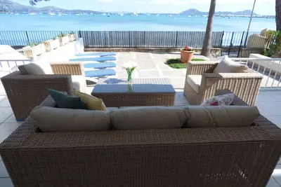 Image de Ground Floor Apartment Facing The Sea In The Best Area Of Puerto Pollensa