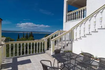 Image de Appartement de vacances avec vue sur la mer et air conditionné