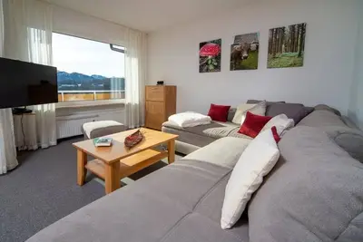 Image de Ferienwohnung Alpspitzblick - Haus Panorama