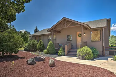 Deck, Bbq & Golf Course Views: Show Low Home