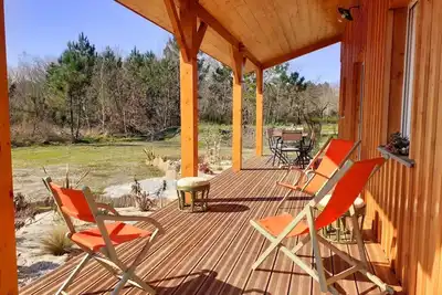 Image de Maison en bois proche Océan