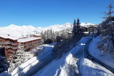 Image de Arcs 1800, immeuble le Vogel, vue Mont-Blanc, 200m des pistes et commerces