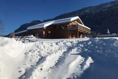 Image de Superbe chalet récent au cœur du Vercors avec grandes terrasses et vue montagnes