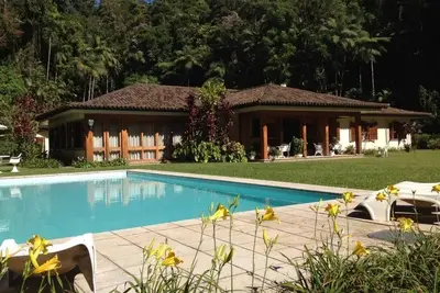 Image de Beautiful house in Teresópolis, great location and lawn in the mountains