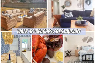 Image de Luxurybeachhouse*walk2beaches*firepit/bikes/fencedyard/kingbed