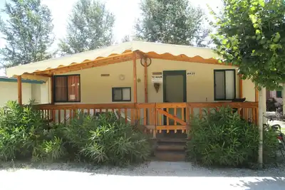 Chalet mobile home à louer à Viareggio Italie Toscane à la mer