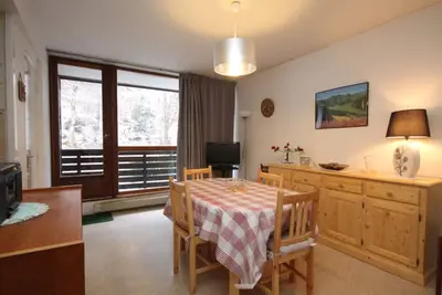 Image de Charmant T2 avec balcon exposé Ouest, parking privé, au Mont-Dore, proche centre et Thermes