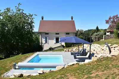 Image de Magnifique maison Ă Martigny-le-Comte avec piscine