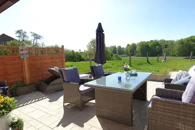 Image de Vacation home for 6 persons! 100 m²! At ground level! Wheelchair! Trave! Outskirts of Lübeck!