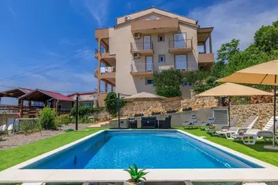 Image de Appartement de vacances Dramalj pour 2 - 4 personnes avec 1 chambre Ă coucher - Appartement de vacan