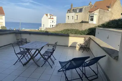Image de Ambleteuse, jolie maison avec vue sur mer
