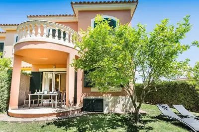 Image de Maison de vacances Sa Ràpita pour 1 - 4 personnes avec 2 chambres à coucher - Maison mitoyenne