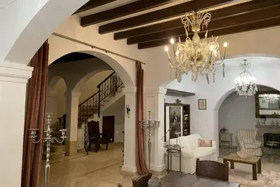 Image de Sea view villa with paradise garden and bbq