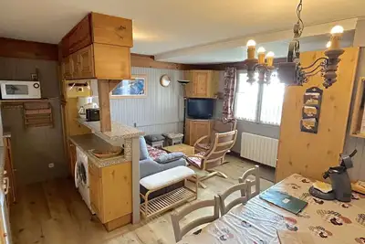 Image de Appartement cosy aux Saisies, 2 pièces alcôve, proche des pistes - 6 pers.
