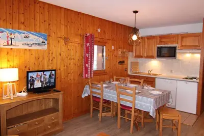 Image de Studio Alcôve Cabine 6 Pers, Balcon & Wifi - Les Saisies
