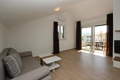 Image de Appartement de vacances Baška pour 1 - 6 personnes avec 2 chambres à coucher - Maison de vacances