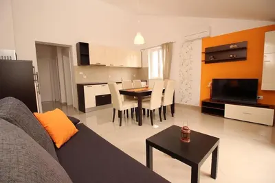 Image de Appartement de vacances Baška pour 1 - 4 personnes avec 2 chambres à coucher - Appartement de vacanc