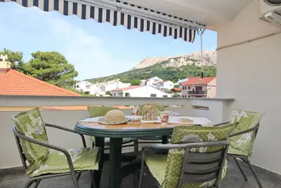Image de Appartement de vacances Baška pour 1 - 4 personnes avec 2 chambres à coucher - Appartement de vacanc