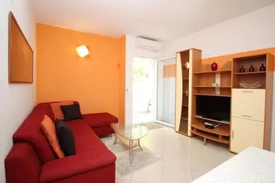 Image de Appartement de vacances Baška pour 1 - 4 personnes avec 2 chambres à coucher - Logement de vacances