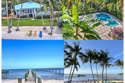 Image de Beach House🌴Waterfront, Private Pool, Boat Dock on Gulf with Amazing Sunsets! ☀️