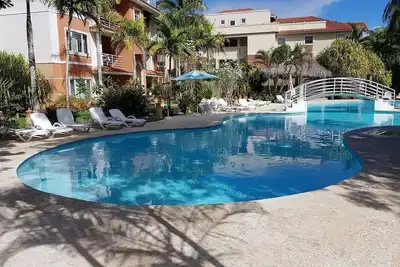 Image de 1bd condo in beachfront residence, central Cabarete, pool, Ac/Wi-Fi/cable Tv