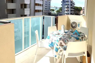 Two-room apartment 50 metres from the beach