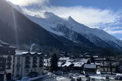 Image de Cosy 2 pièces au cœur de Chamonix, vue Mont Blanc