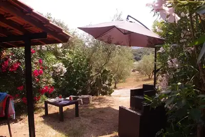 Image de A Ficandiana, Mer 6 km, vue panoramique montagne, jardin, Wifi, Climatisation
