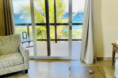 5 Nights Left in March  1 Br Oceanfront Condo Sleeps 4! Cane Bay! St Croix, Usvi