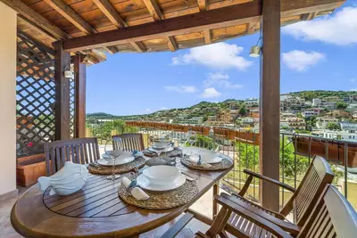 Image de Appartement de vacances \"Casa Il Faro\" avec vue sur mer, Wi-Fi, climatisation et terrasse