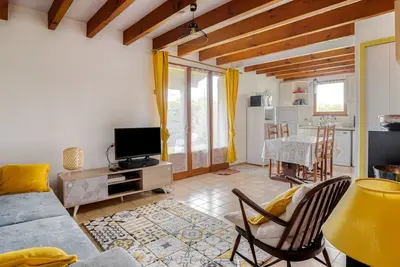 Image de Maison T3 proche lac Sanguinet, 5 pers, Wifi, jardin, terr. couverte