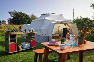Image de Domo Camp Sylt - Domo Glamping tent for 2p - 4p with Fully equiped kitchen