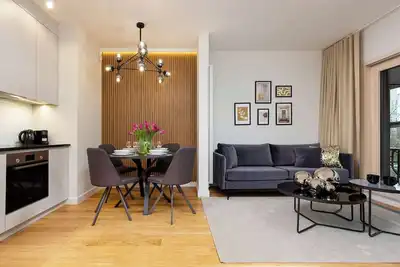Image de Mennica Residence 104 | Bright Apartment | Desk