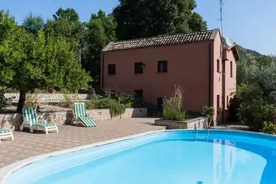 Image de Magnifique maison de vacances privée avec piscine privée, Wifi, Tv, patio et parking