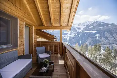 Image de Appartement de vacances \"Golserhof Sonne\" dans la vallée de l'Ahrntal avec vue sur les montagnes