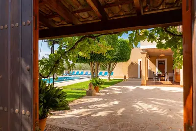 Image de Tallador for 10 in S' Alqueria Blanca, beautiful garden with pool, air conditioning and wifi