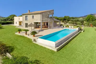 Image de Villa La Vinya Gran, 5 chambres, barbecue, piscine privée, Pollensa