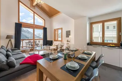 Image de Appartement 75m2, 2 chambres, un coin montagne
