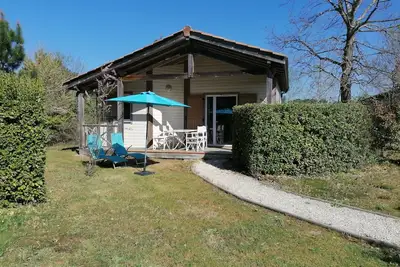 Image de Maison 4 pers. dans résidence avec piscines, wifi