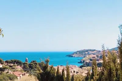 Image de Magnifique location avec la vue imprenable sur Collioure et sur la mer