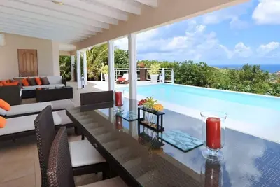 Image de Villa Au Coeur du Rocher | Ocean View - Located in Magnificent Vitet with Private Pool