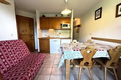 Image de Appartement cosy au pied des pistes avec Wifi et parking privé