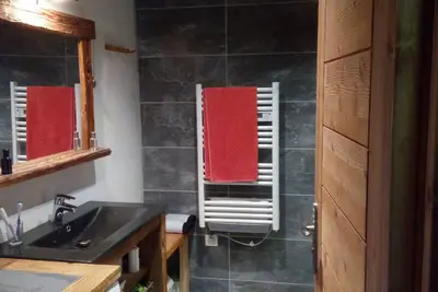 Image de Charmant appartement en chalet historique avec bain norvégien, proche pistes et commodités