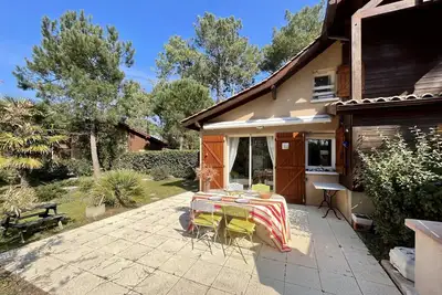 Image de Maison jumelée 4\/5 personnes residence avec piscine - 344403