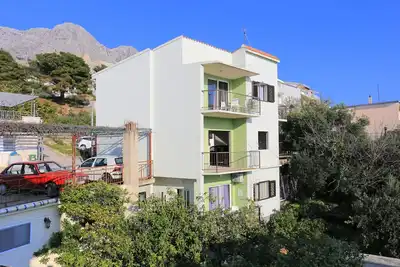 Image de Appartement de deux chambres avec la terrasse et la vue sur le mer Podgora, Makarska (A-16630-a)