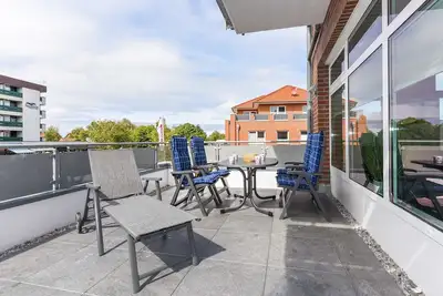 Image de Ferienwohnung Spiekeroog - Passagendeck Nordseegartenpark