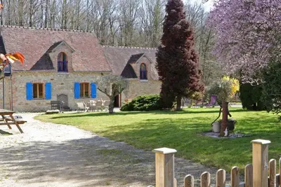 Image de Gîte familial en pleine nature avec équipement complet, idéal pour amateurs de chevaux et balades เสfɔ