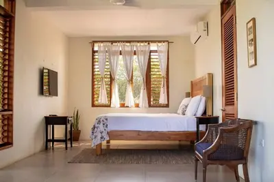 Upful Villa  I  Airy, spacious, light-filled, modern-rustic family villa w\/pool